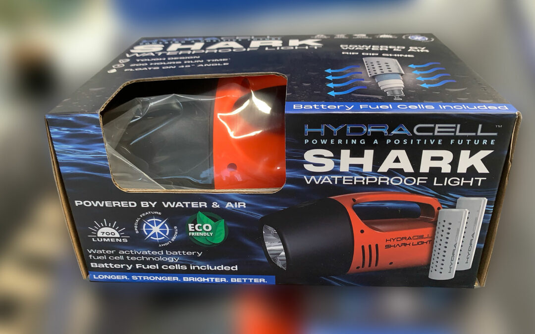 Shark Light  – Hydracell “Powered by Water and Air”